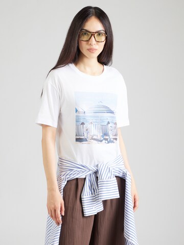 monari Тениска в бежово: отпред