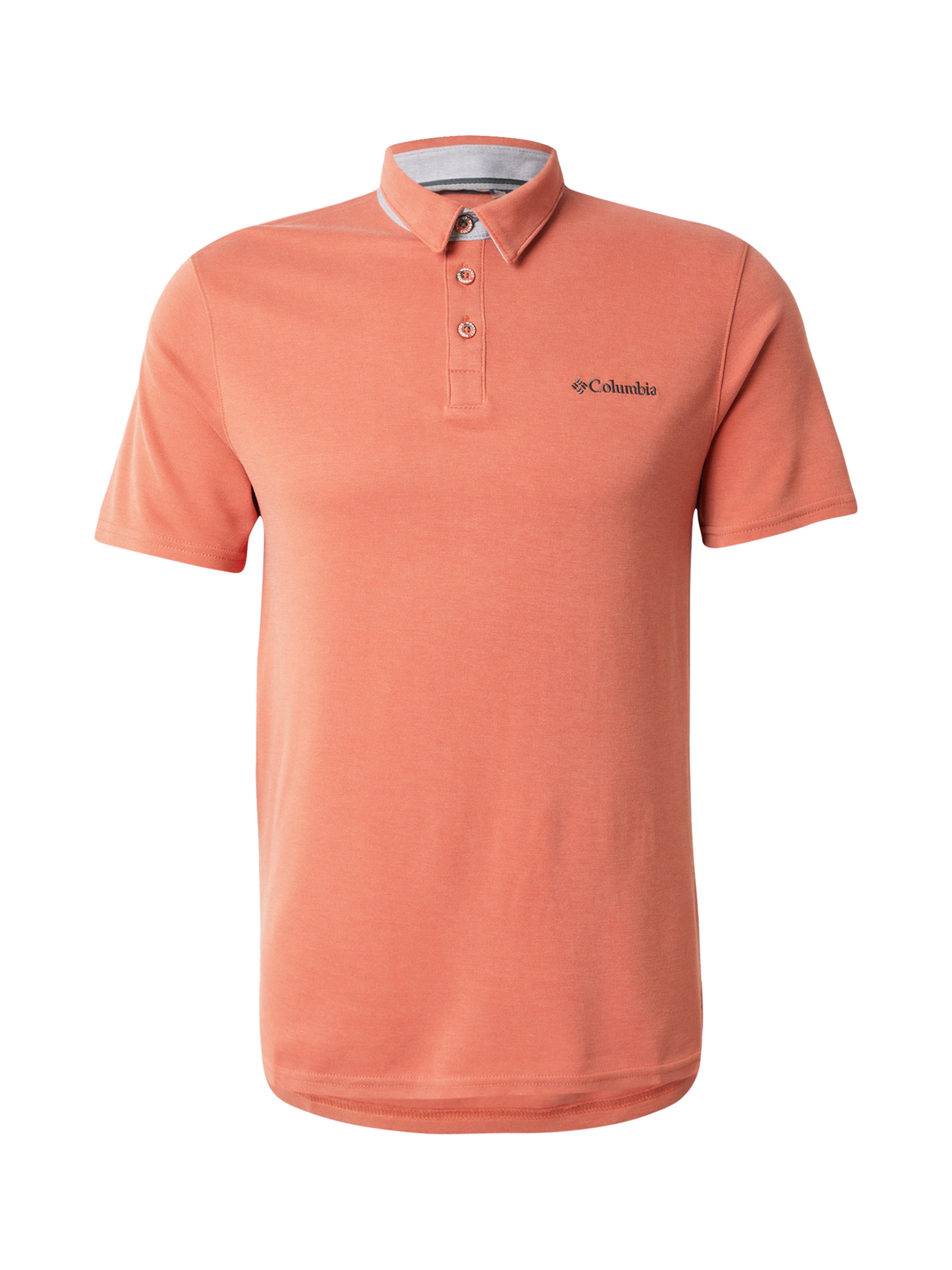 COLUMBIA Λειτουργικό μπλουζάκι 'Nelson Point™' σε πορτοκαλί: μπροστά