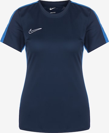 T-shirt fonctionnel 'Academy 23' NIKE en bleu : devant