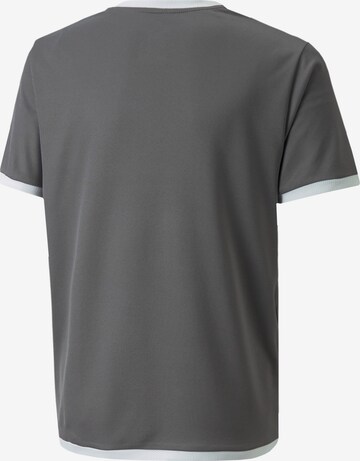 T-Shirt fonctionnel 'TeamLiga' PUMA en gris