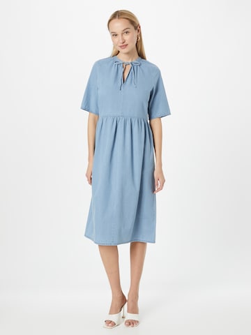 Robe SOAKED IN LUXURY en bleu : devant