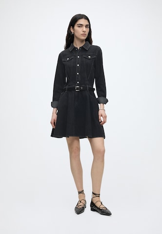 KARL LAGERFELD JEANS - Vestido camisero en negro