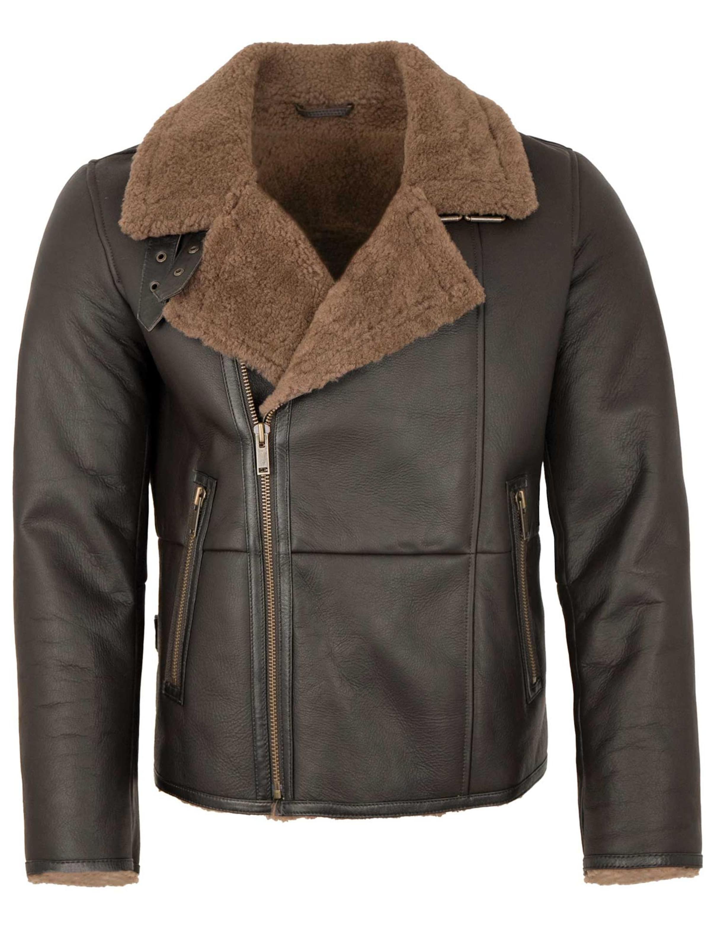Jilani Übergangsjacke 'Aviator'‌‌‌ in Braun: Vorderseite