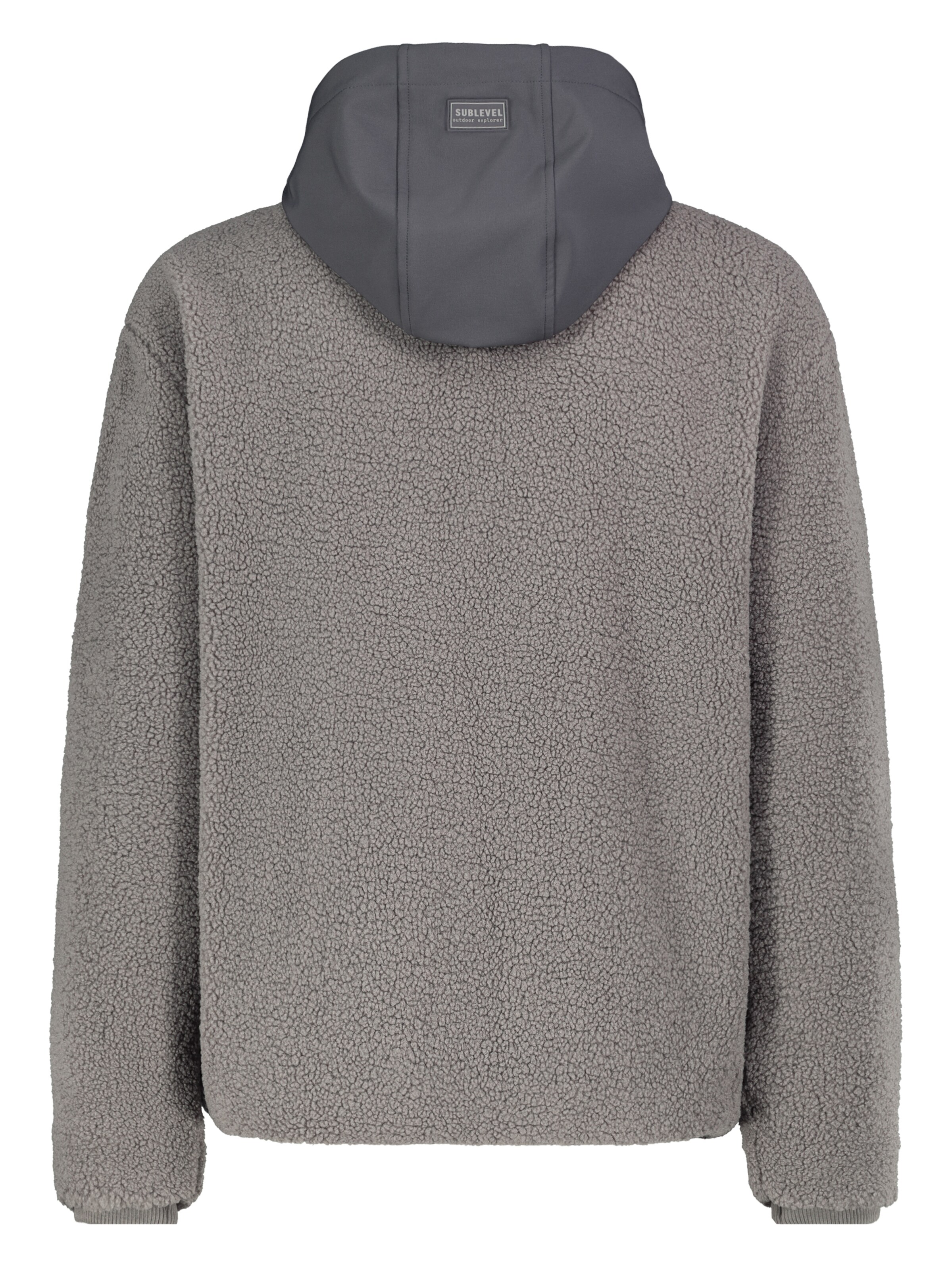 Sublevel Fleece jas in Grijs