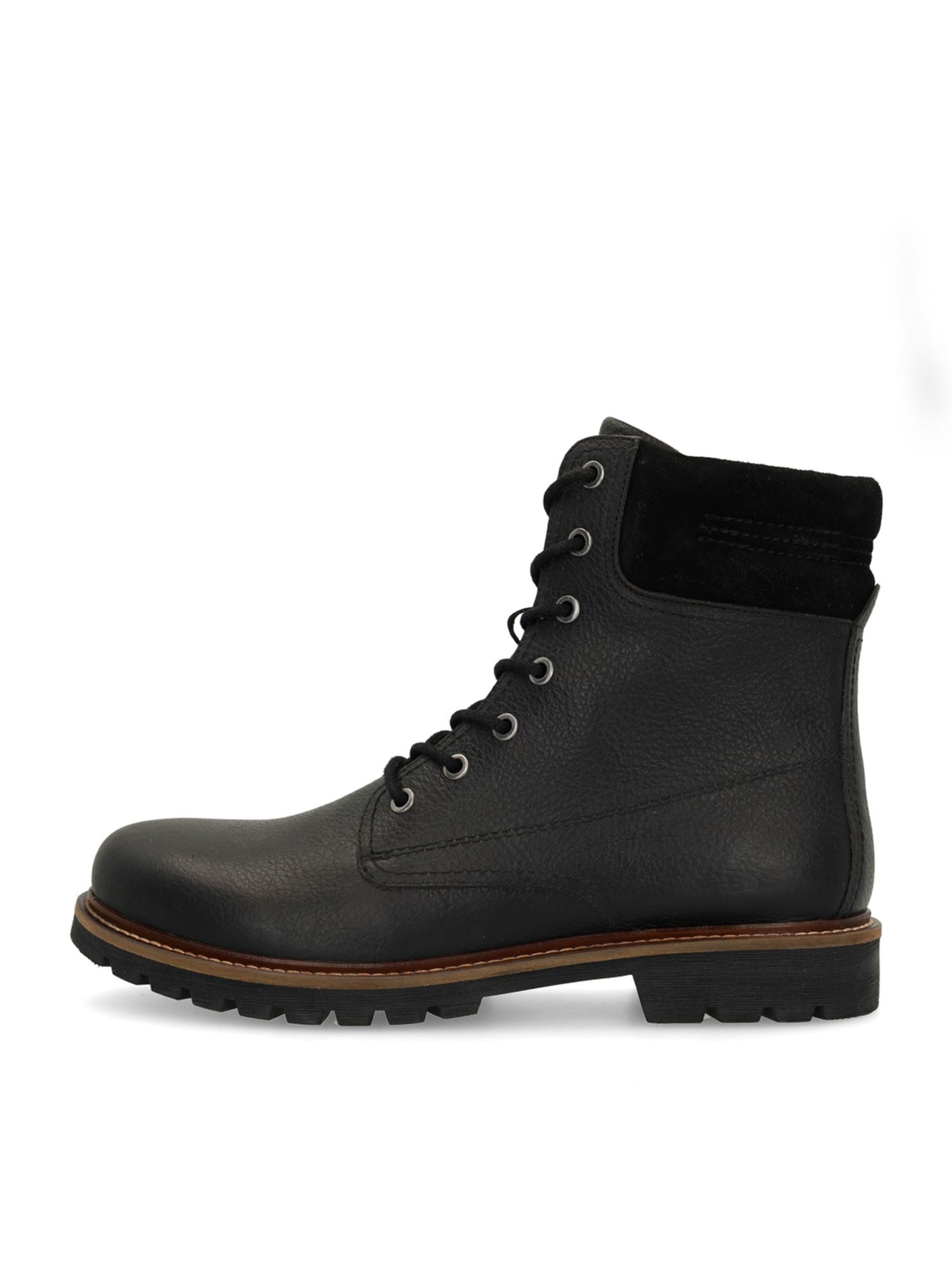 Bottines à lacets MANFIELD en noir