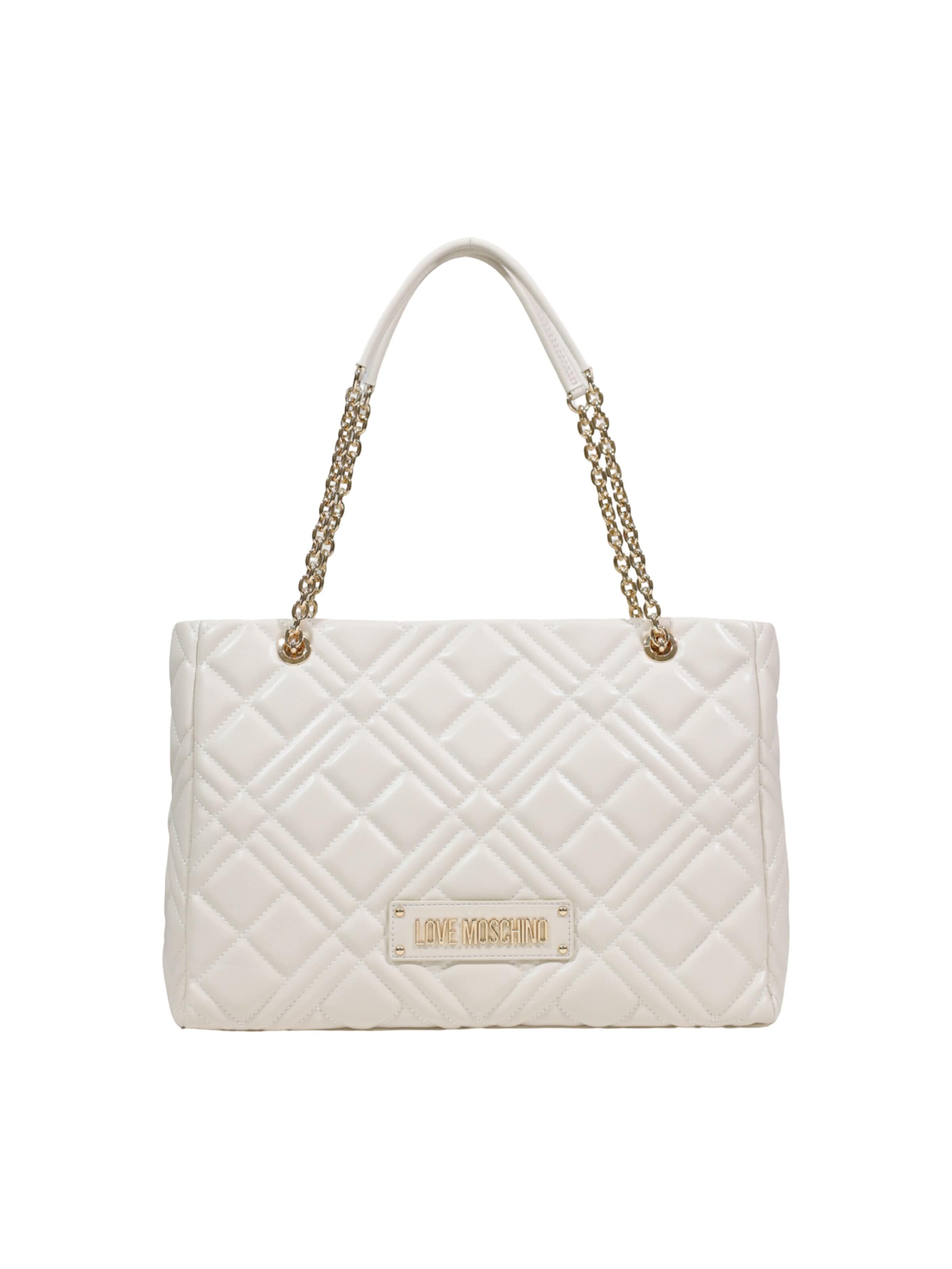Sac bandoulière 'JC4145PP1L' Love Moschino en beige : devant