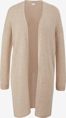 Cardigan s.Oliver BLACK LABEL en beige : devant