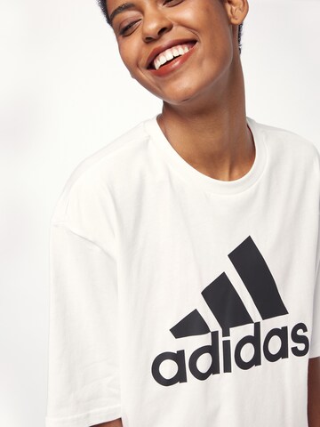 ADIDAS SPORTSWEAR - Camisa funcionais 'Essentials' em branco