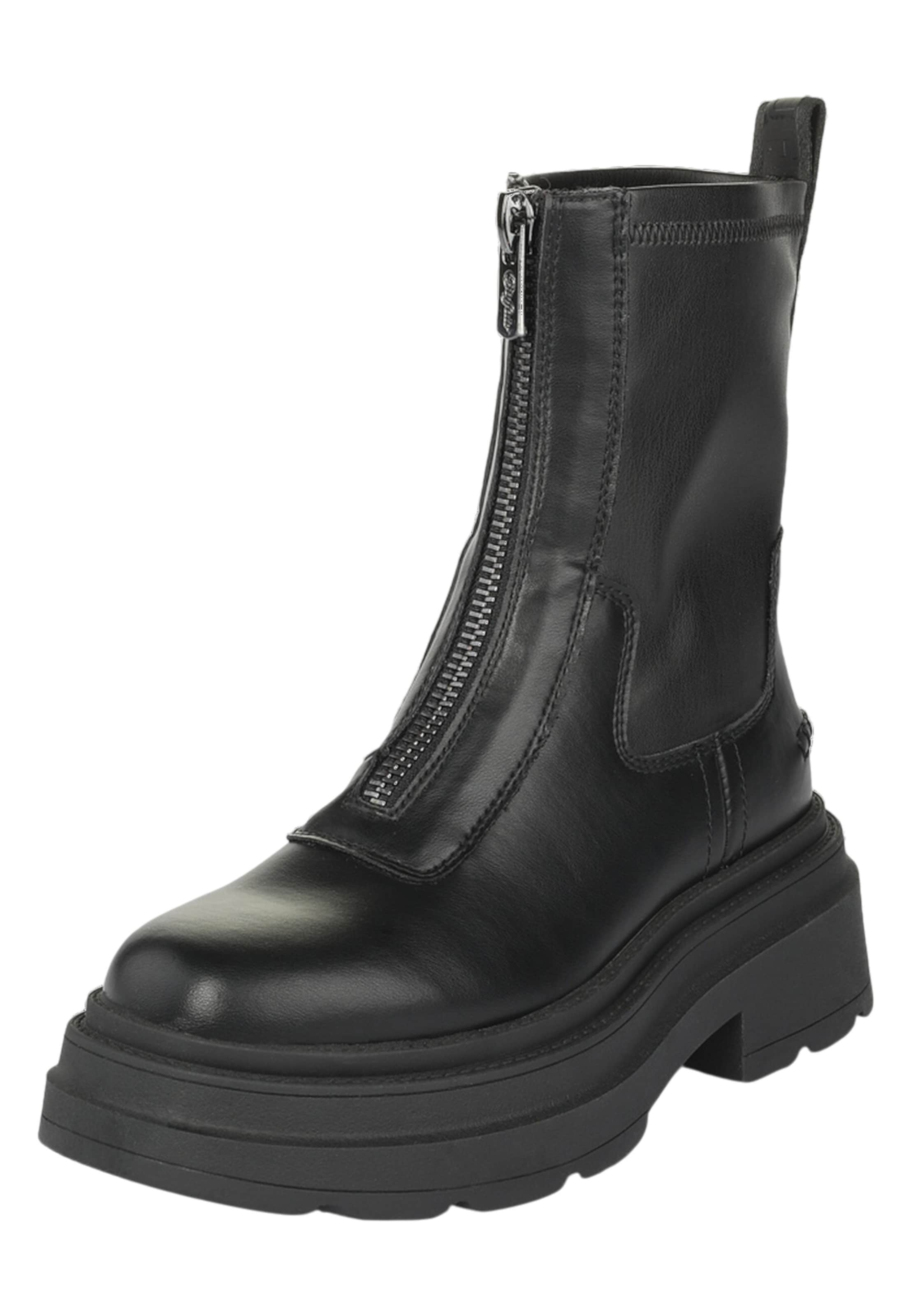 BUFFALO - Botim em preto: frente