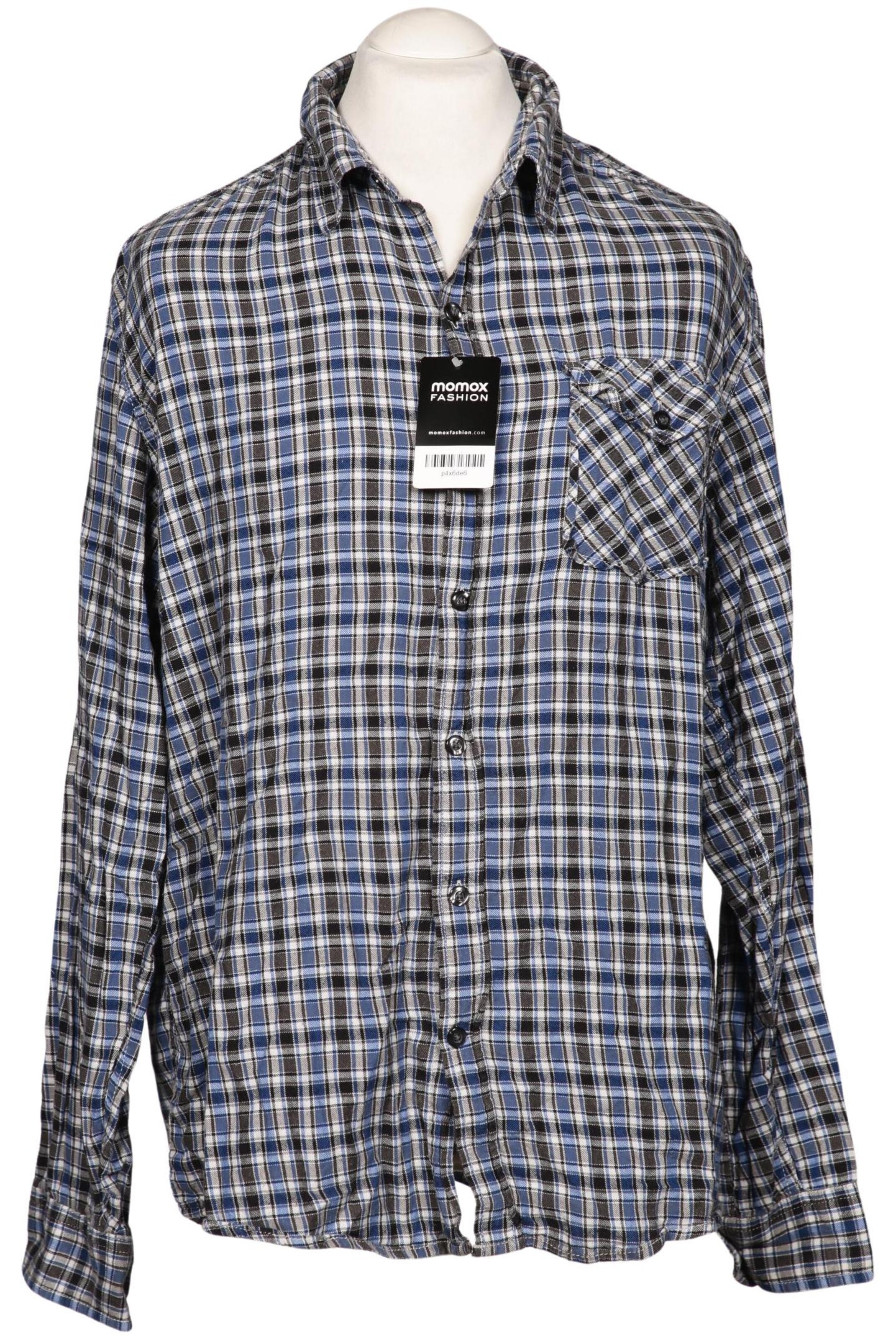 CONVERSE Button Up Shirt in L in Grey: front