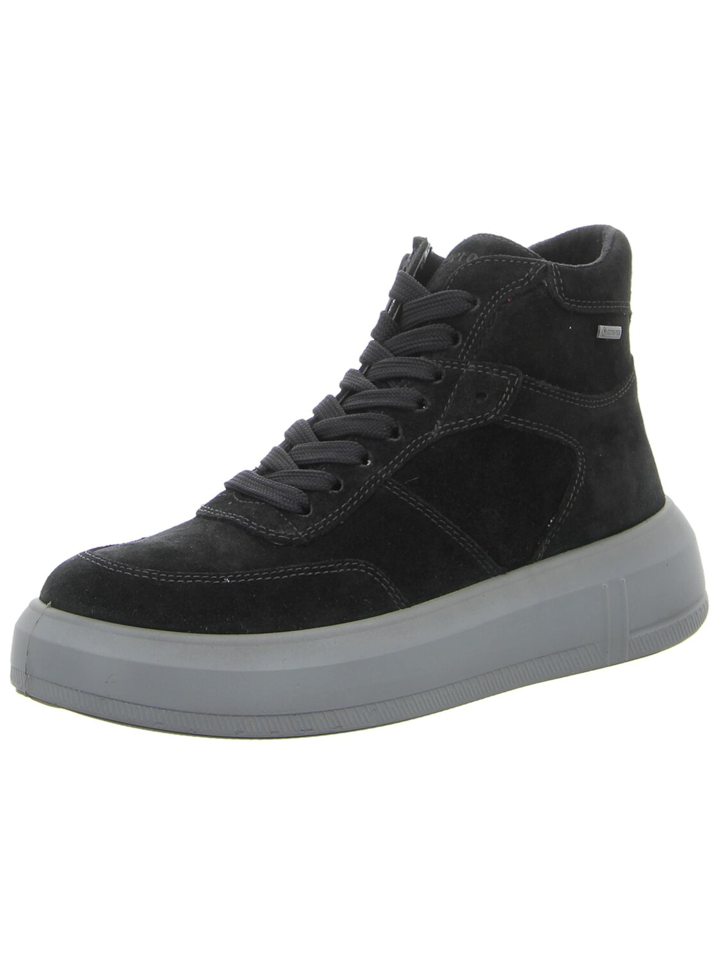 Legero Schnürstiefel in Schwarz: Vorderseite