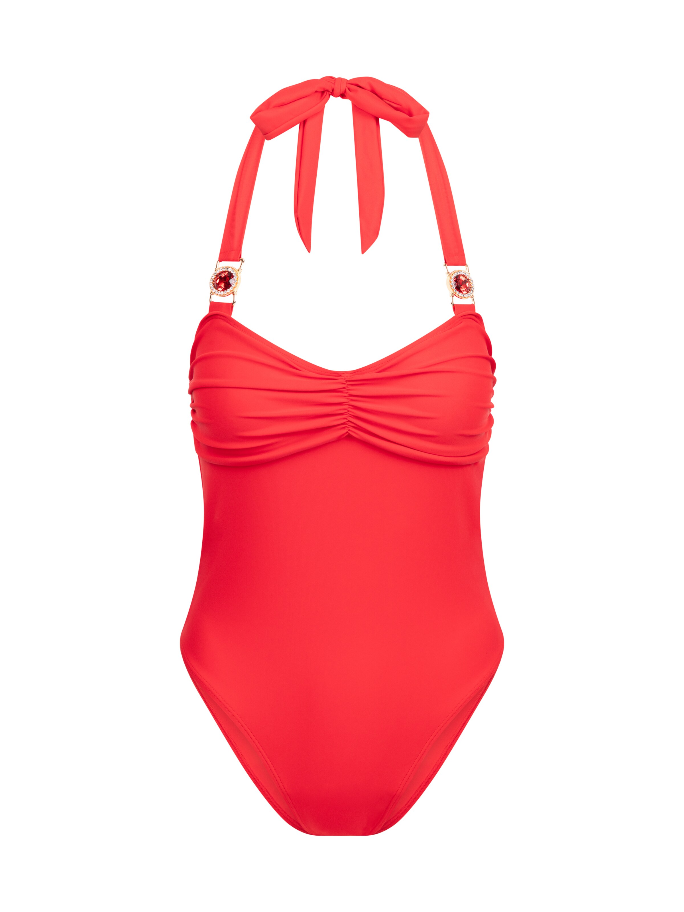 Moda Minx Bralette Swimsuit 'Amour' in Red: front
