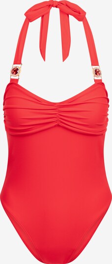 Moda Minx Badpak 'Amour Rouched' in de kleur Rood, Productweergave