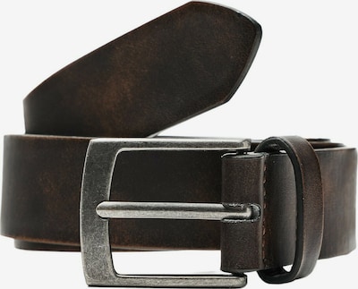 Pull&Bear Ceinture en 85 en brun foncé, Vue avec produit