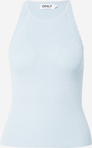 Tops en tricot 'GEMMA' ONLY en bleu : devant