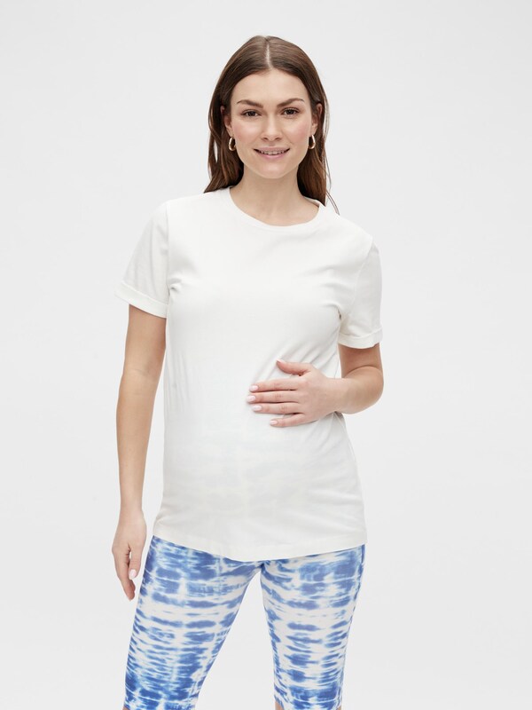 MAMALICIOUS - Camiseta 'Lilja' en blanco