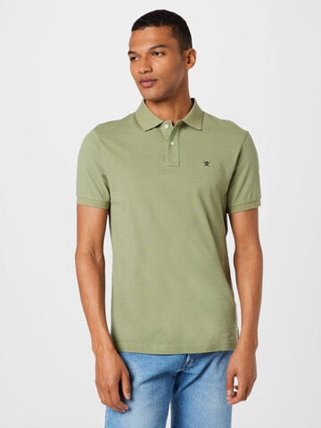 Hackett London - Camiseta en verde: frente