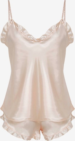 Shorty Trendyol en beige : devant