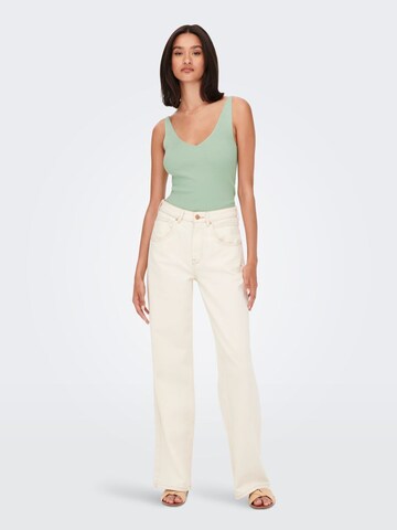 JDY Knitted top 'JDYNanna' in Green