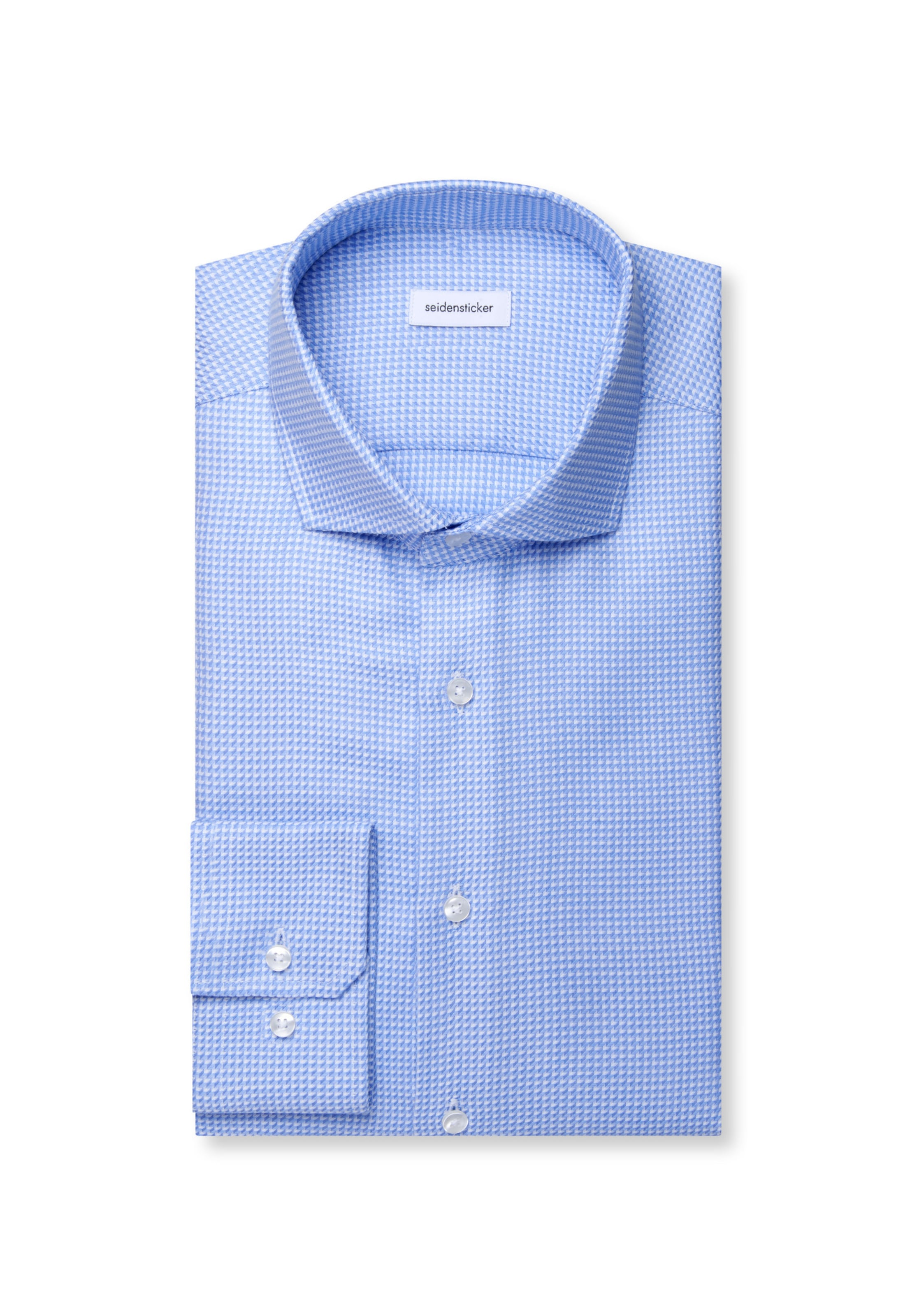 Coupe regular Chemise business SEIDENSTICKER en bleu