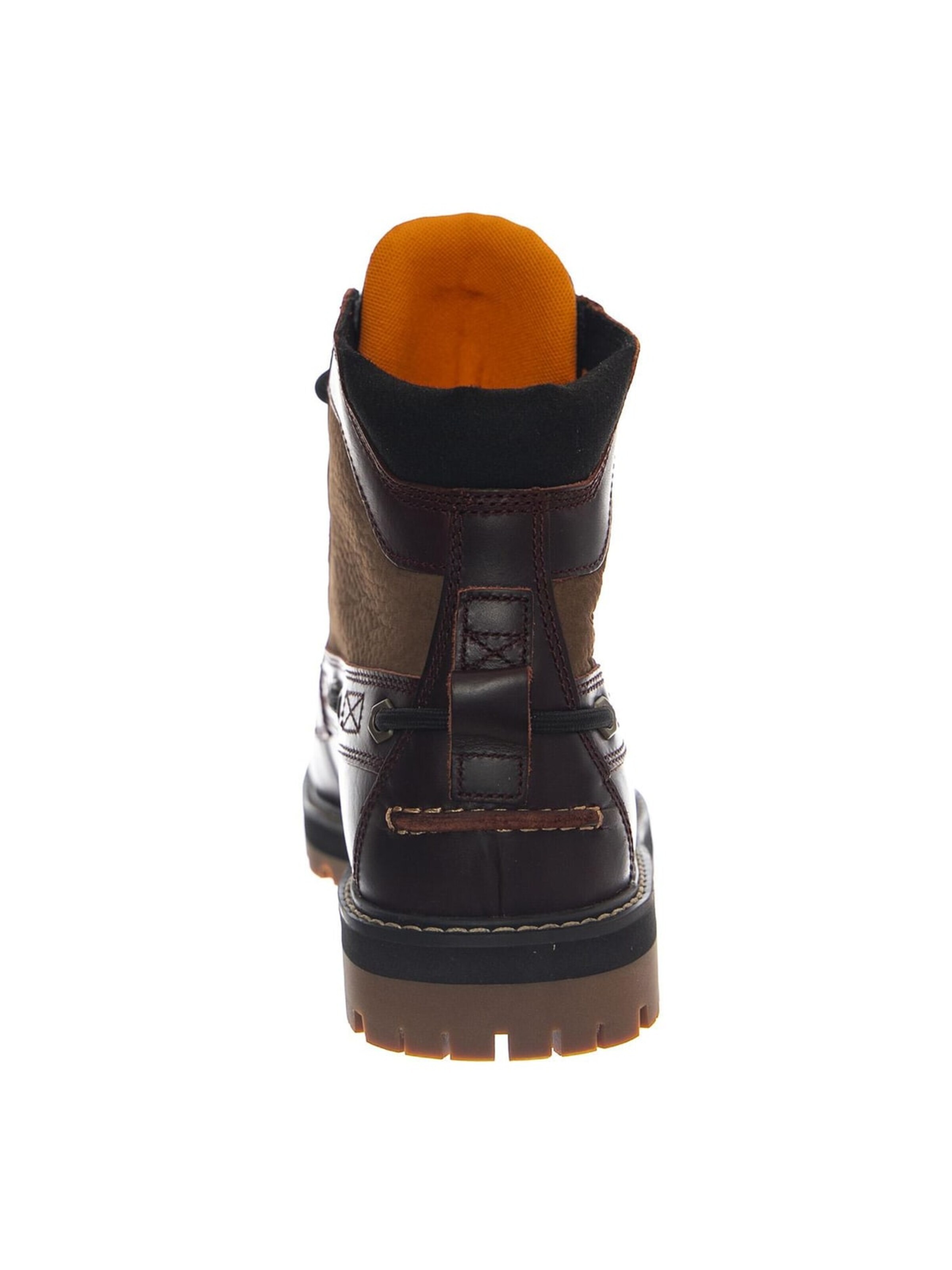 TIMBERLAND Boot 'Britton Road Mid Lace Up -- Men's Burgundy' in Brown