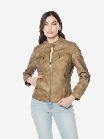 KOROSHI Välikausitakki värissä ruskea