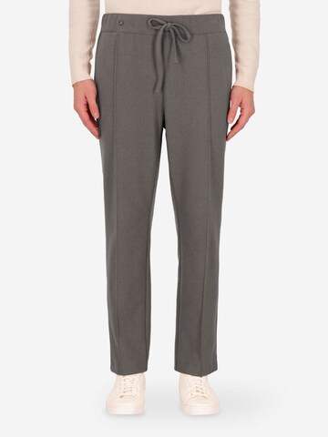 Distretto12 Loosefit Broek 'T. Feel' in Grijs: voorkant
