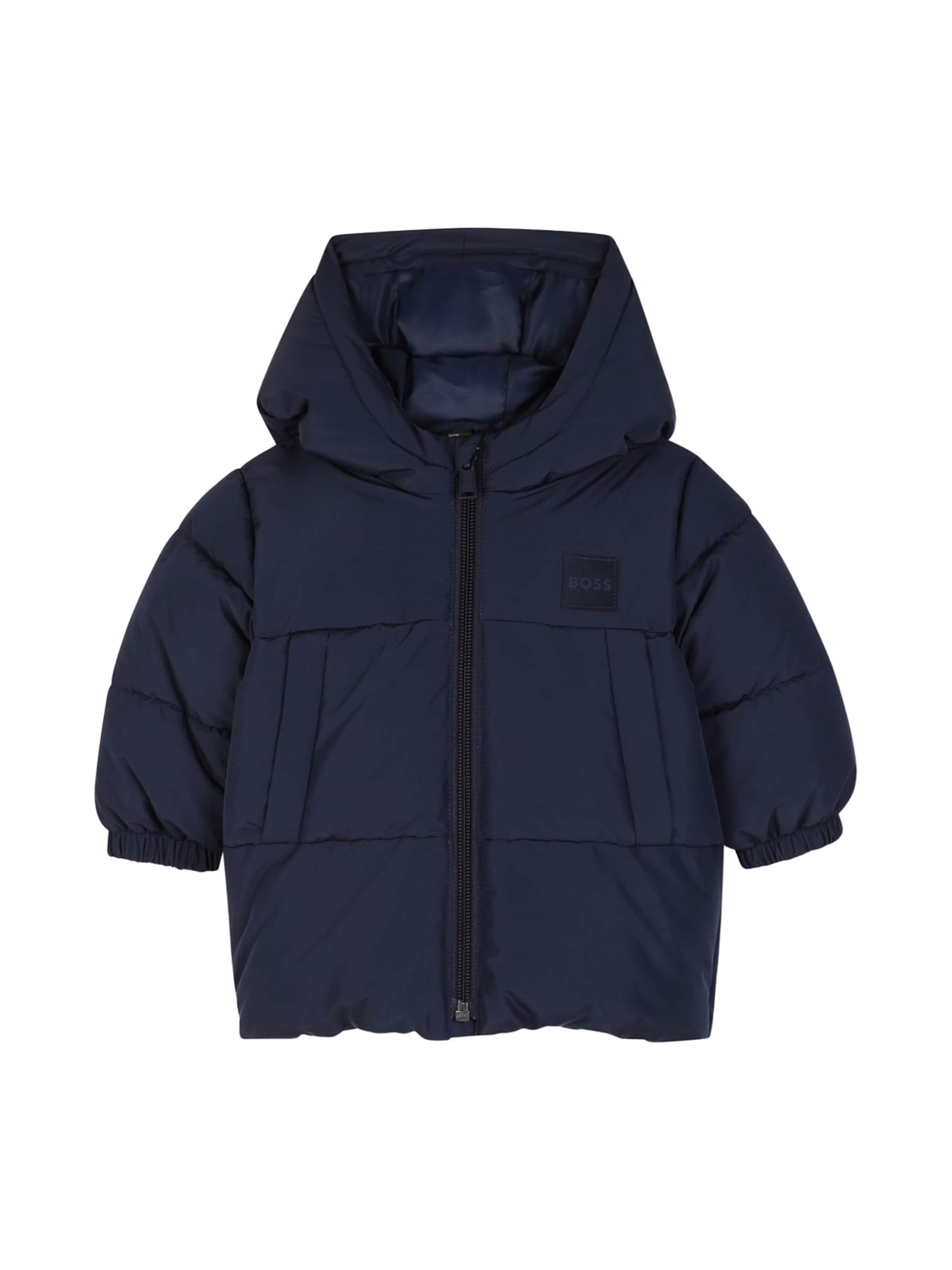 BOSS Winterjas 'Giubbotto blu navy per bambino' in Blauw: voorkant