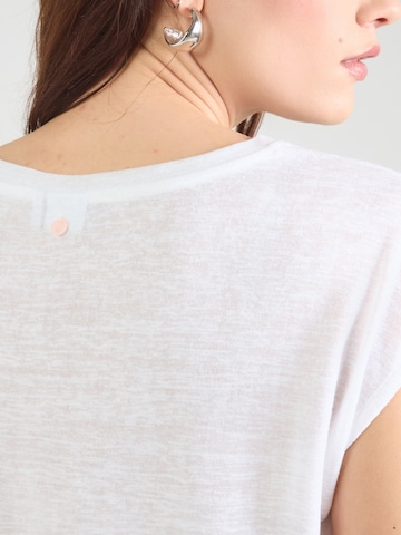 Maglietta 'MEDDI' di NÜMPH in bianco