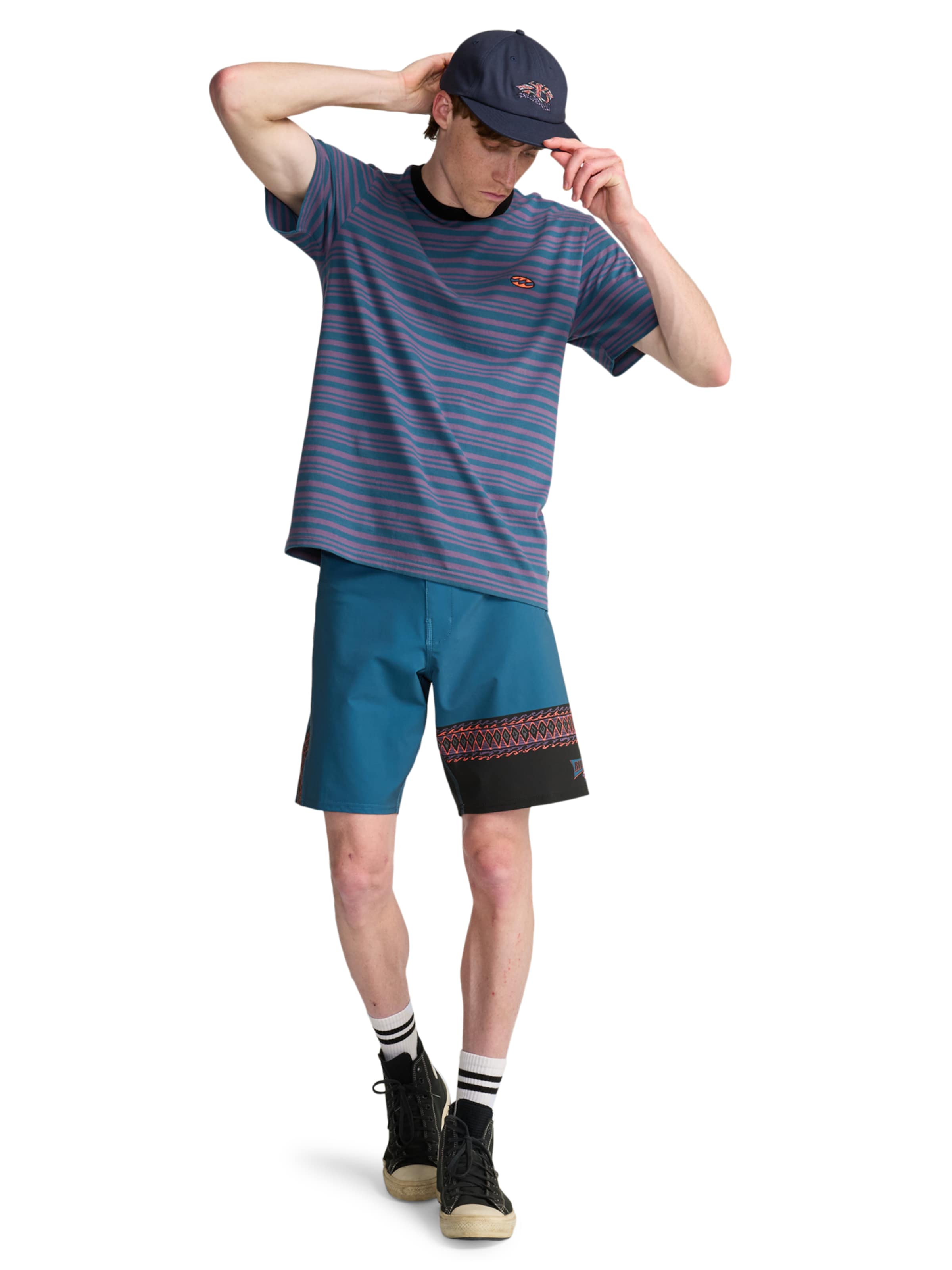 BILLABONG Póló 'Baxter' - kék