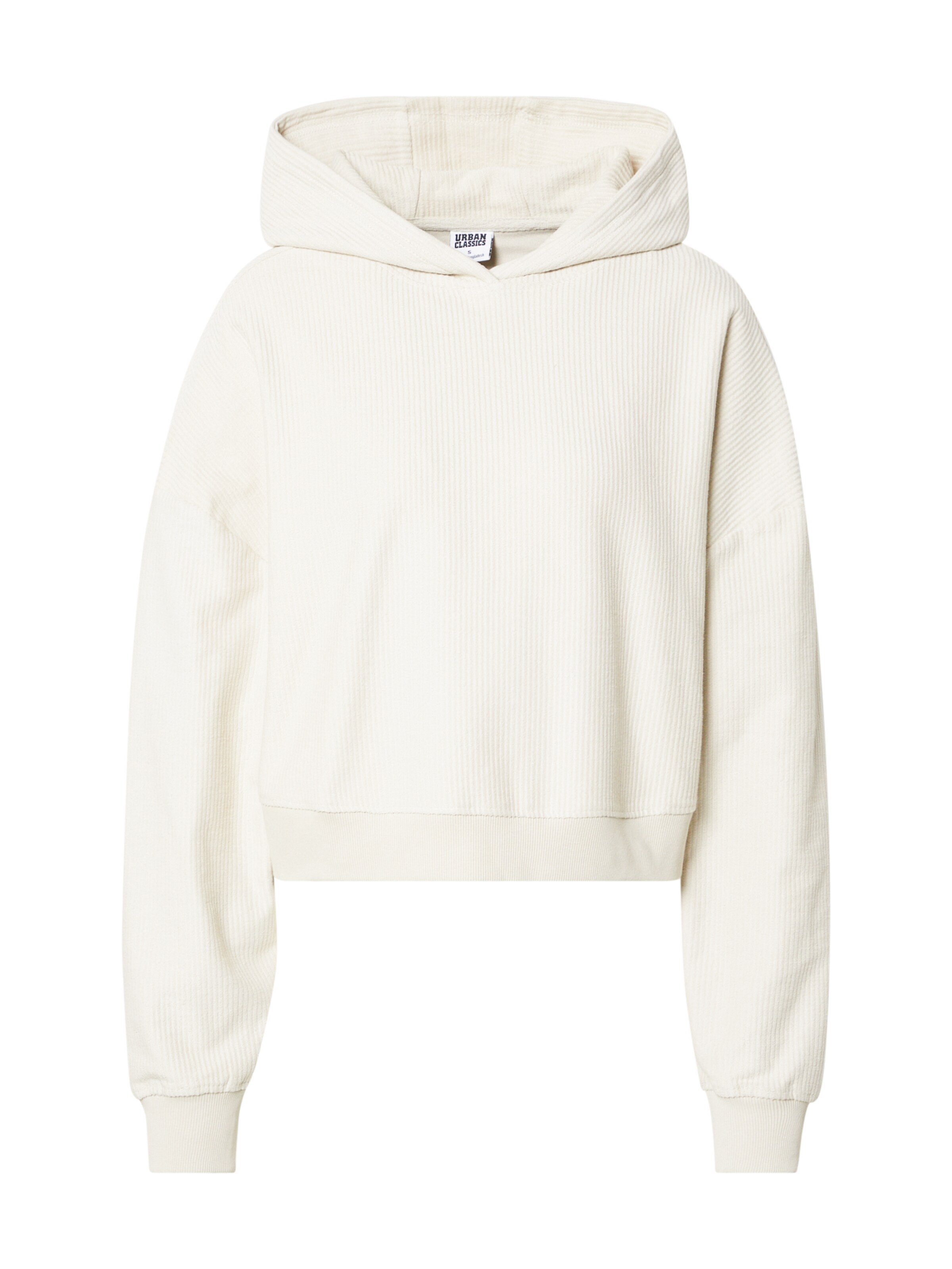 Urban Classics Sweatshirt in Beige: front