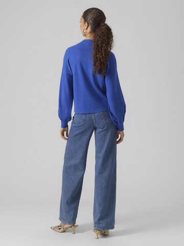 VERO MODA Pullover 'NANCY' in Blau