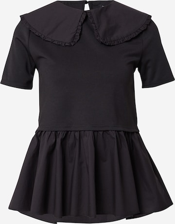 River Island Blouse in Black: front