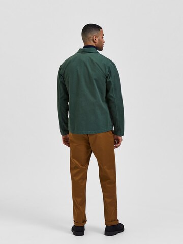SELECTED HOMME Regular fit Overhemd 'TONY' in Groen