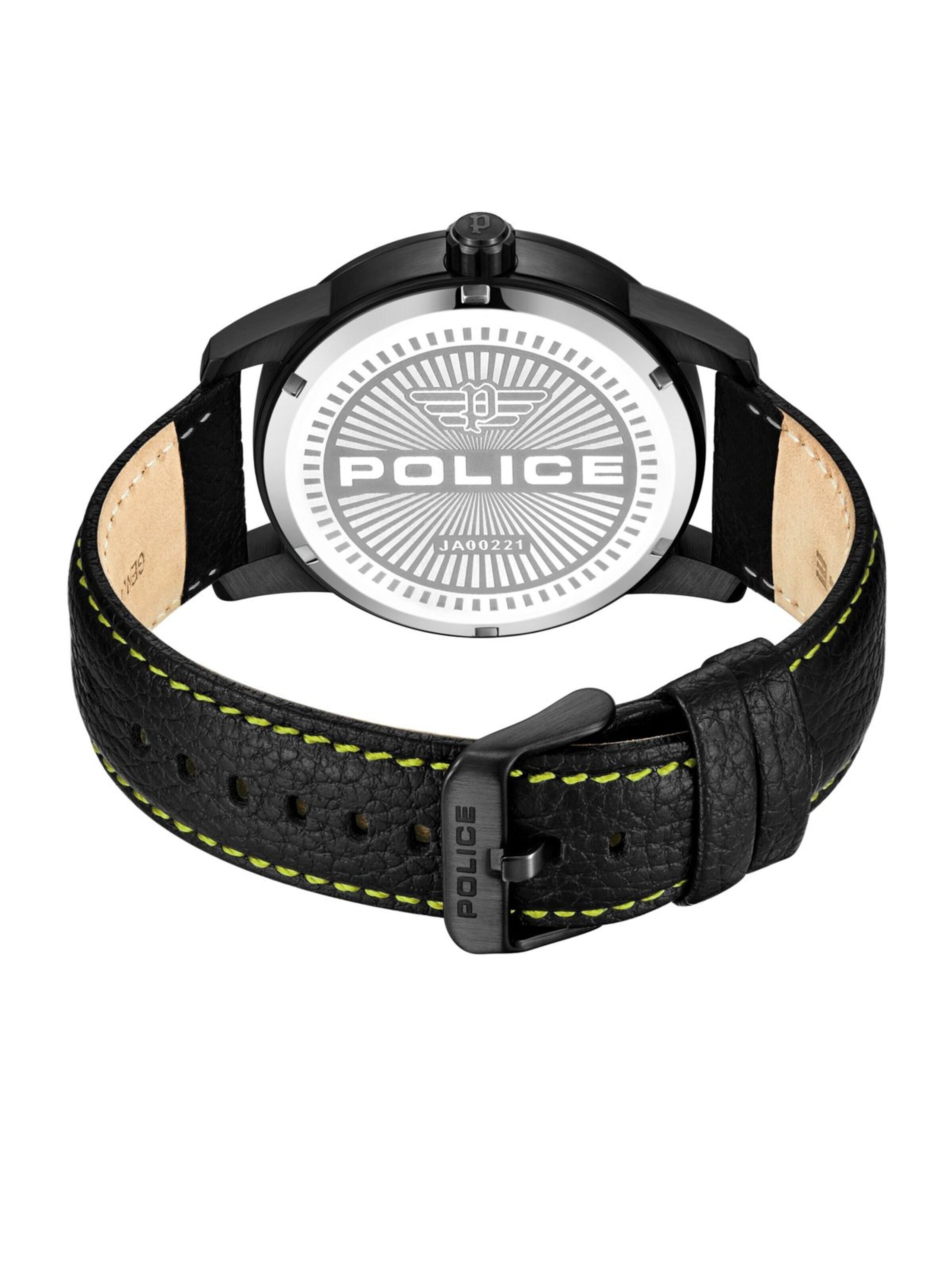 Montre à affichage analogique POLICE en noir