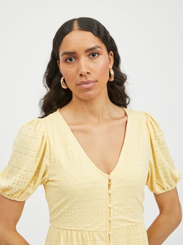 VILA Summer dress 'Kathy' in Yellow