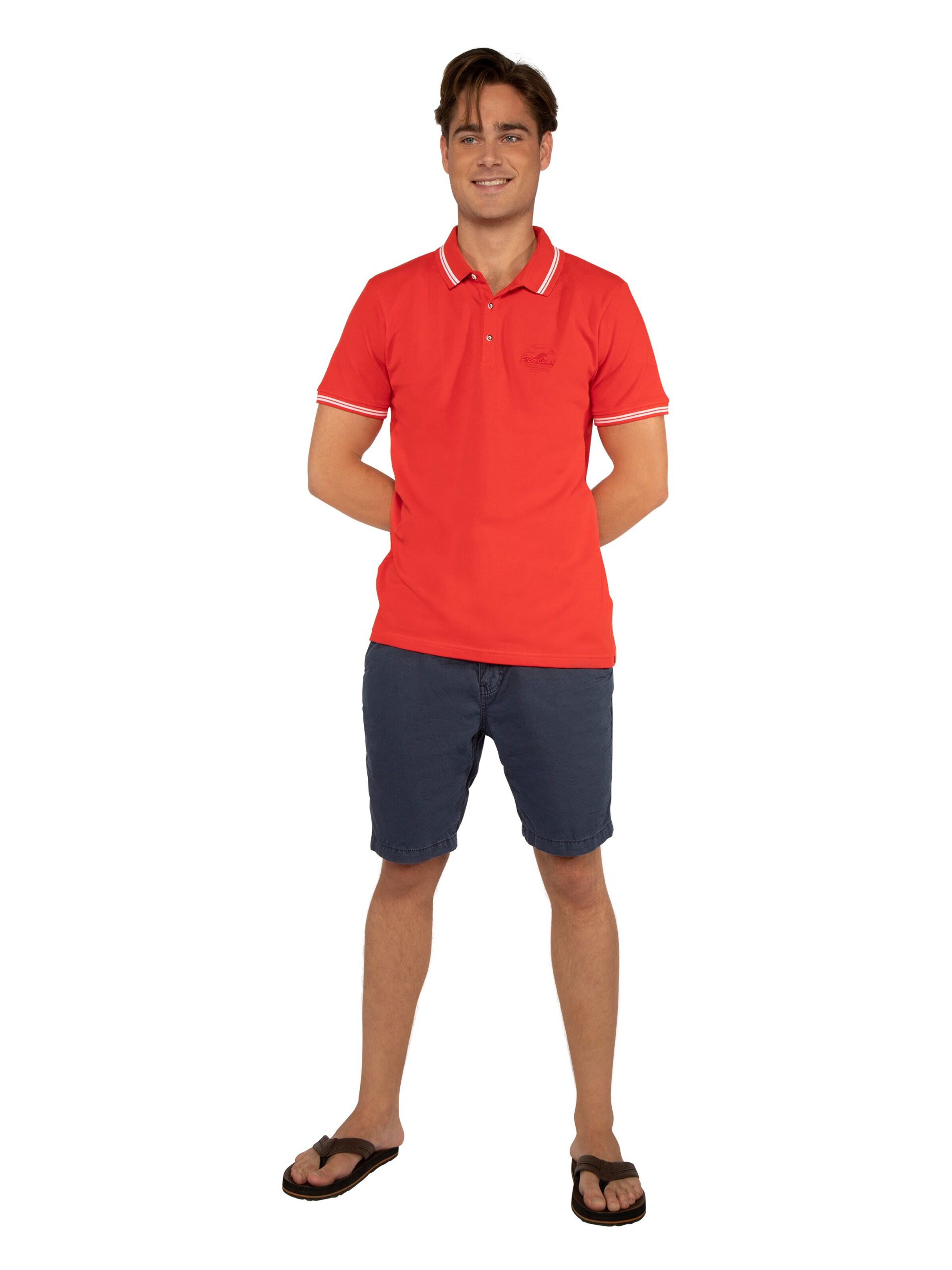 PROTEST Shirt 'TED' in Red