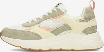 Baskets basses 'Caro' POSH by Poelman en beige : devant