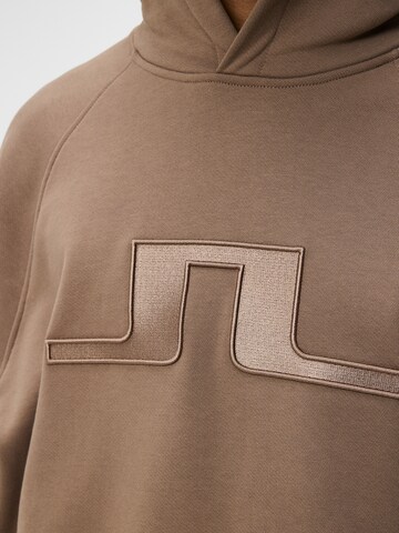J.Lindeberg Sweatshirt 'Callan Bridge' i brun