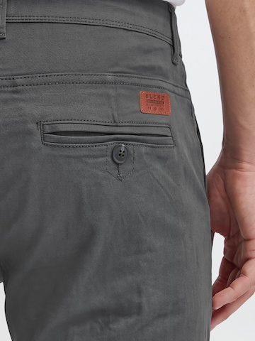 BLEND - Regular Calças chino 'BHTrompo' em cinzento
