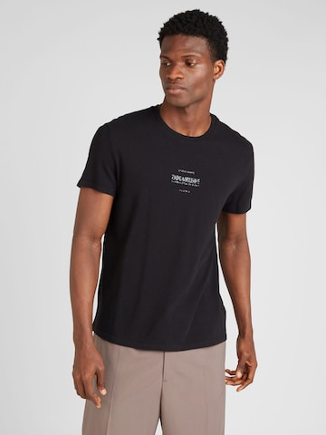 Zadig & Voltaire Shirt 'JETTY' in Zwart: voorkant