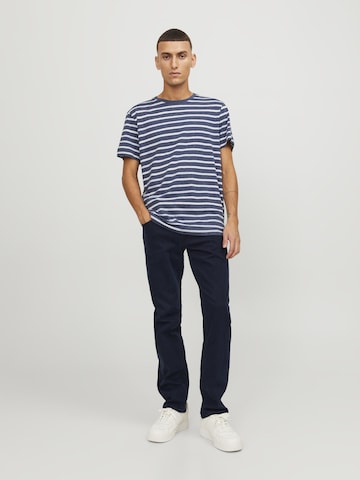 JACK & JONES Tapered Jeans 'Mike' in Blue