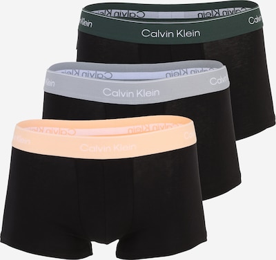 XS dydžio Boxer trumpikės iš Calvin Klein Underwear, spalva – pilka / tamsiai žalia / juoda / balta, Prekių apžvalga