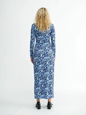 Robe ' AmeliaRS ' Résumé en bleu