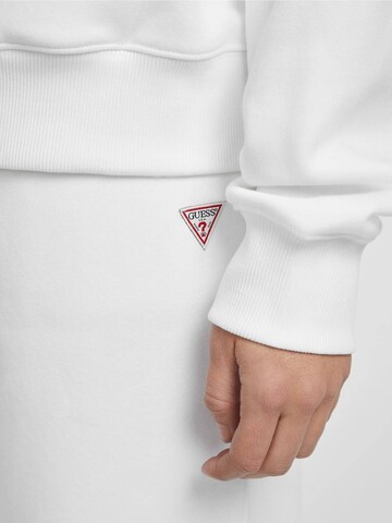 GUESS JEANS Tapered Pants in White