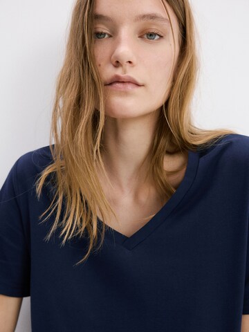 MANGO Majica 'CHALSPI' | modra barva