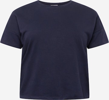 ONLY Carmakoma Shirt 'NISSY' in Blauw: voorkant