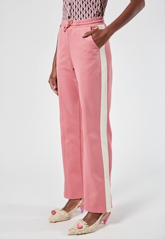4funkyflavours Wide leg Broek 'Soul Devine' in Roze: voorkant