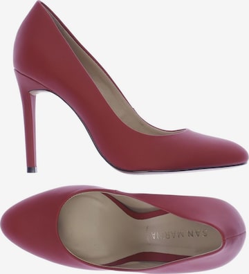 San Marina High Heels & Pumps in 39 in Red: front
