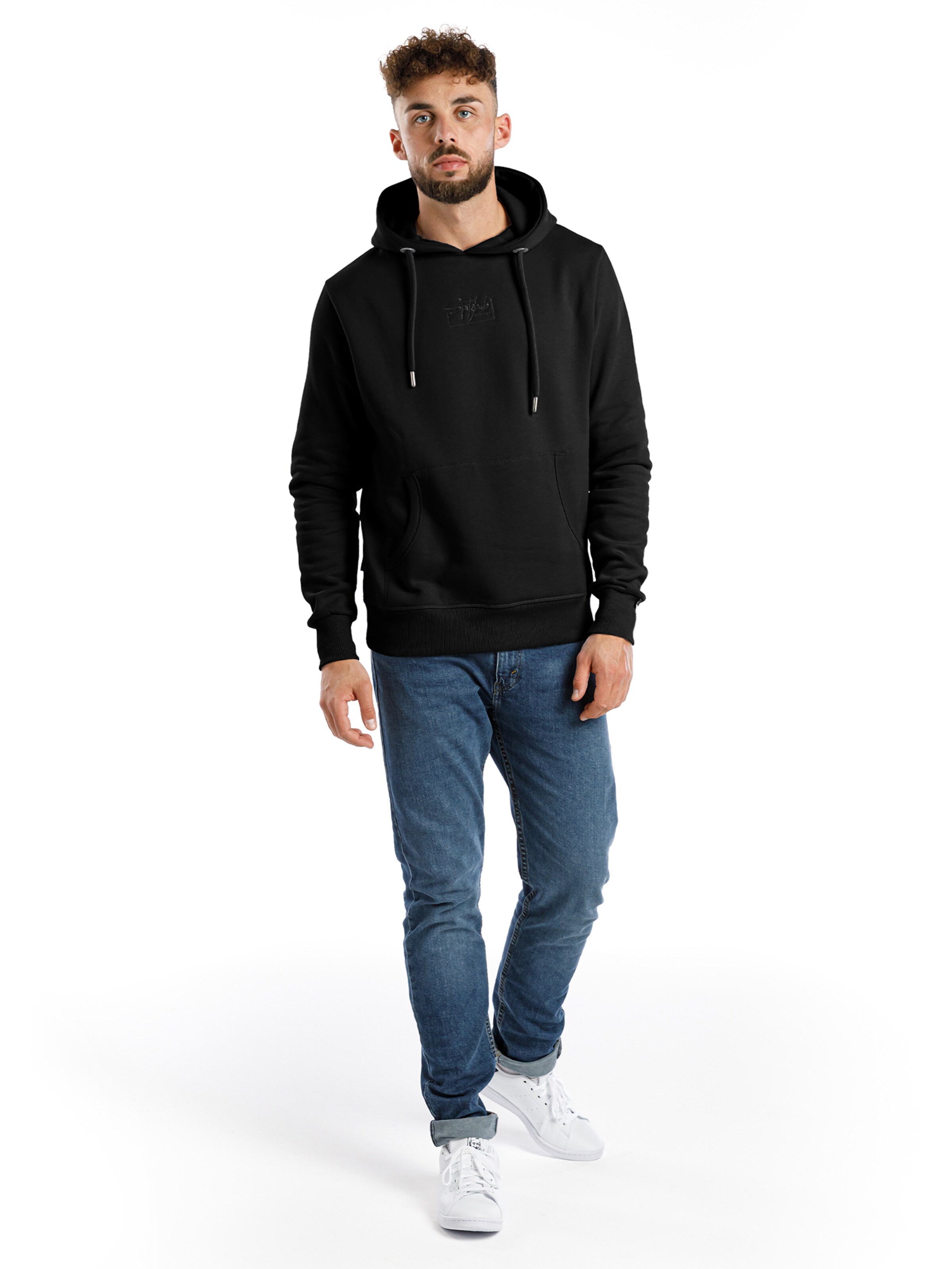 SPITZBUB Sweatshirt in Schwarz
